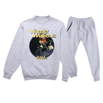 Wheeler Walker Jr. Ram Album Cover Premium Crewneck Sweatsuit Set