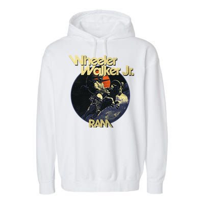 Wheeler Walker Jr. Ram Album Cover Garment-Dyed Fleece Hoodie