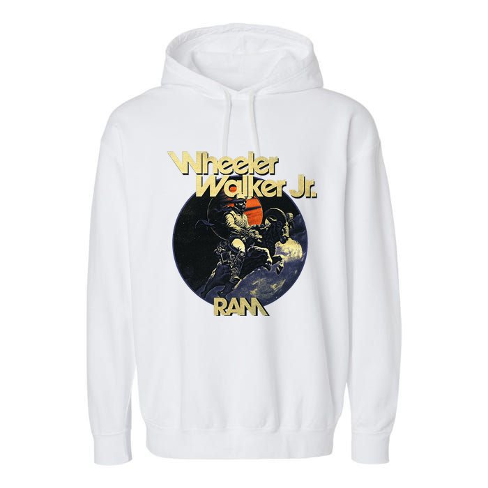 Wheeler Walker Jr. Ram Album Cover Garment-Dyed Fleece Hoodie