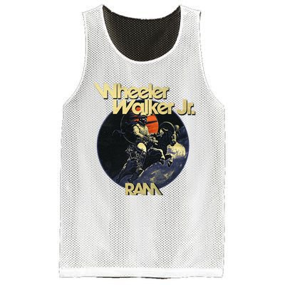 Wheeler Walker Jr. Ram Album Cover Mesh Reversible Basketball Jersey Tank