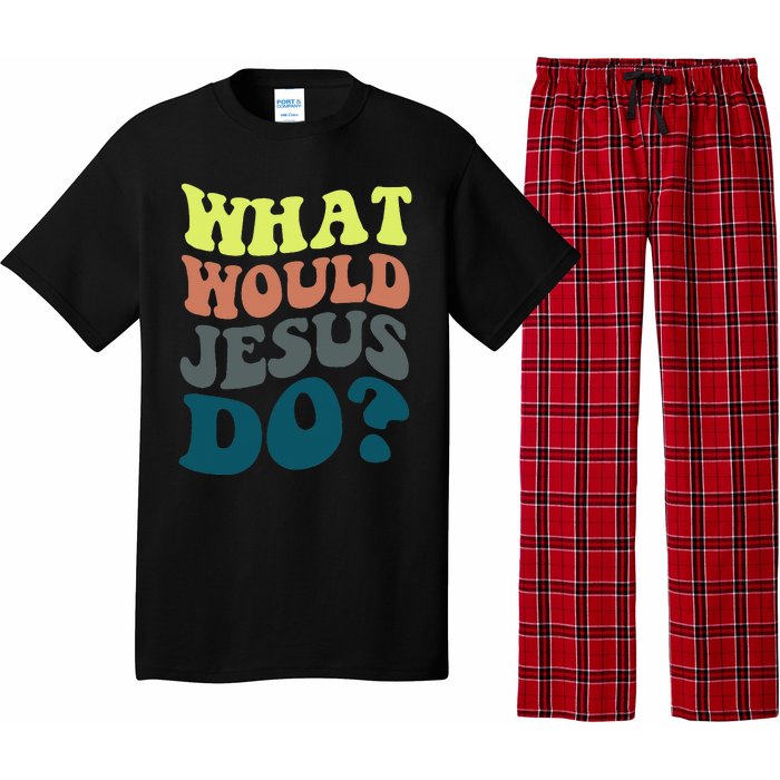 What Would Jesus Do Christian Jesus Religious Prayer Pajama Set