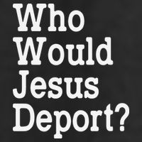 Who Would Jesus Deport Immigrant Rights Cool Comfort Performance Bucket Hat