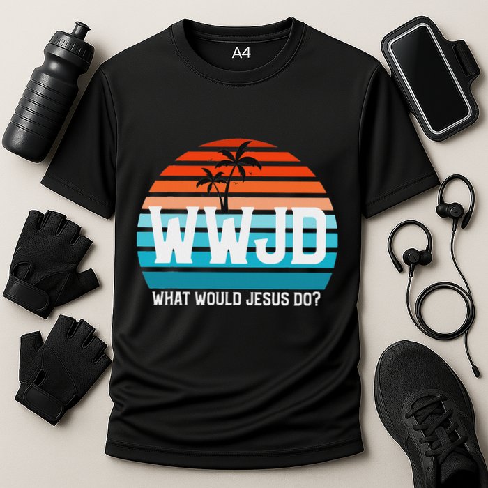 What Would Jesus Do He Would Love First! Wwjd Hwlf Performance Shirt