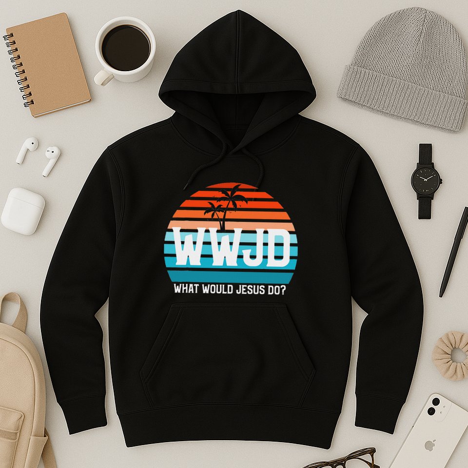What Would Jesus Do He Would Love First! Wwjd Hwlf Hoodie