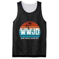 What Would Jesus Do He Would Love First! Wwjd Hwlf Mesh Reversible Basketball Jersey Tank
