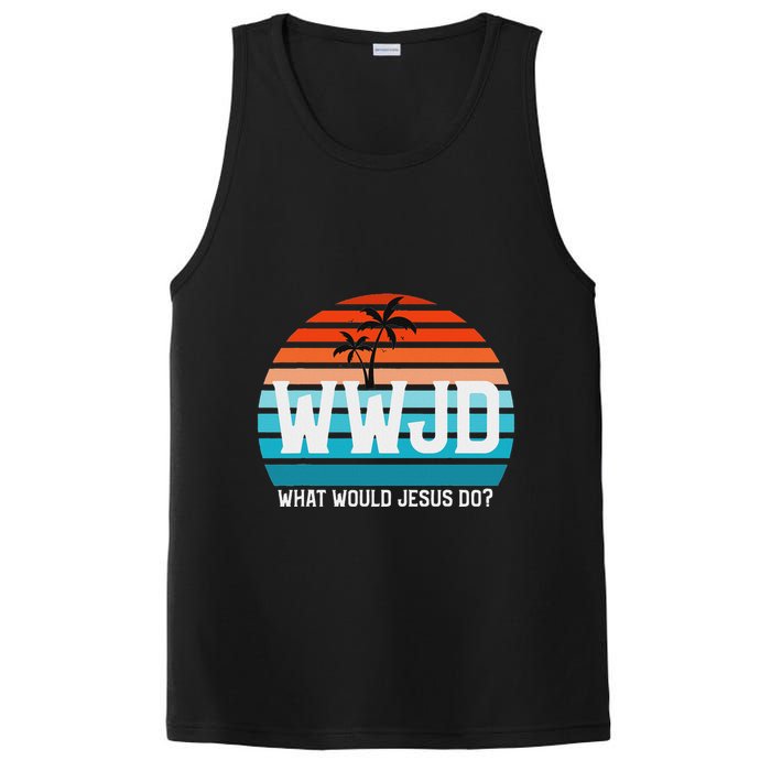 What Would Jesus Do He Would Love First! Wwjd Hwlf PosiCharge Competitor Tank