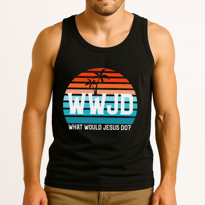 What Would Jesus Do He Would Love First! Wwjd Hwlf Tank Top