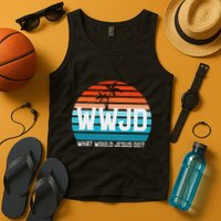 What Would Jesus Do He Would Love First! Wwjd Hwlf Tank Top
