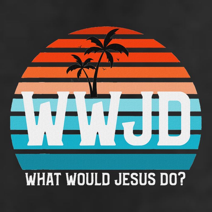 What Would Jesus Do He Would Love First! Wwjd Hwlf Golf Towel