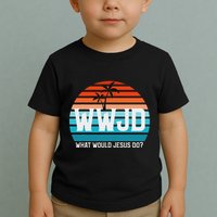 What Would Jesus Do He Would Love First! Wwjd Hwlf Toddler T-Shirt