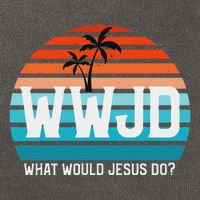 What Would Jesus Do He Would Love First! Wwjd Hwlf Cotton Canvas Backpack