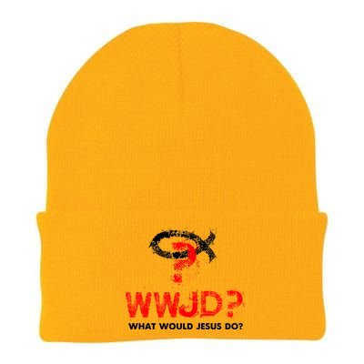 WWJD? What Would Jesus Do Knit Cap Winter Beanie