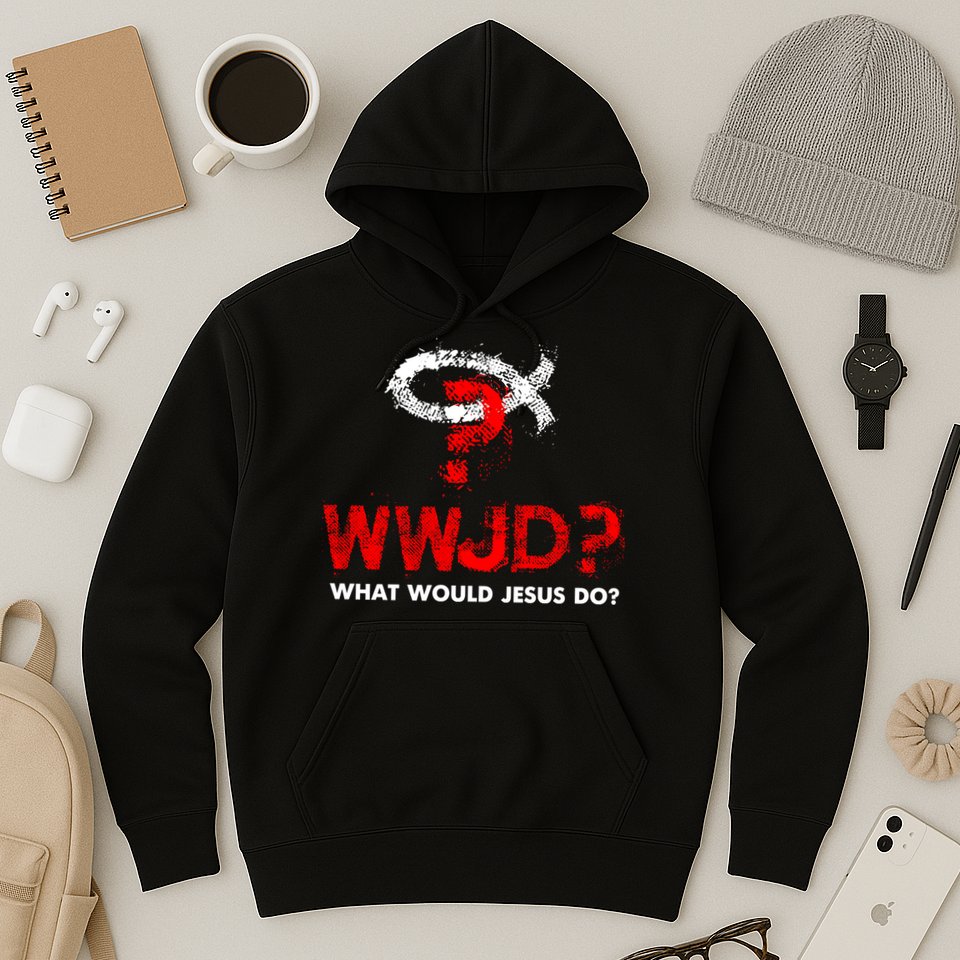 WWJD? What Would Jesus Do Hoodie