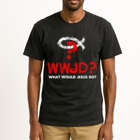 WWJD? What Would Jesus Do Tall T-Shirt