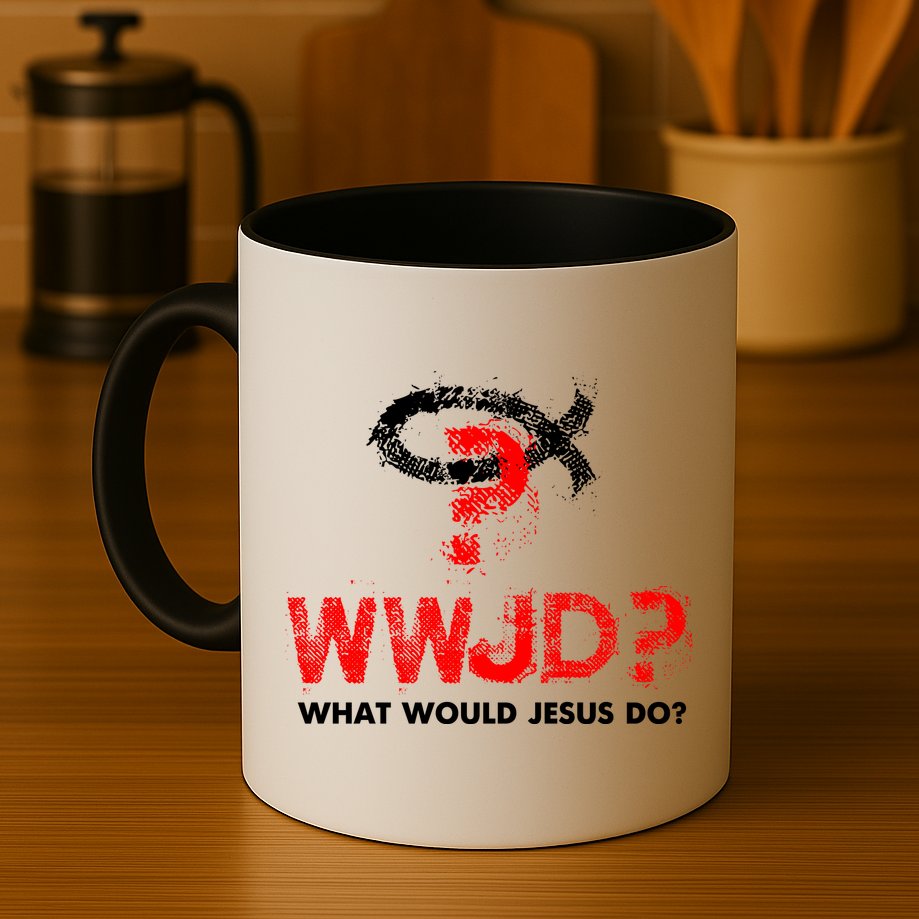 WWJD? What Would Jesus Do Mug