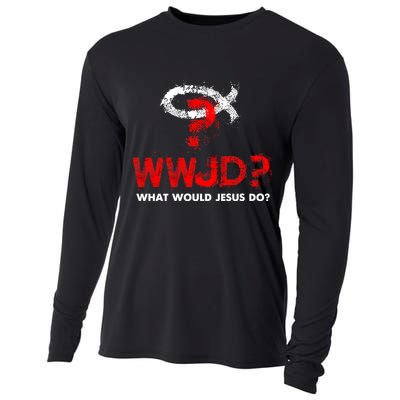 WWJD? What Would Jesus Do Cooling Performance Long Sleeve Crew