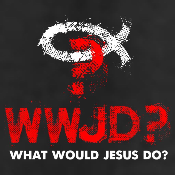 WWJD? What Would Jesus Do Golf Towel