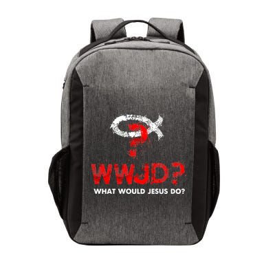 WWJD? What Would Jesus Do Vector Backpack