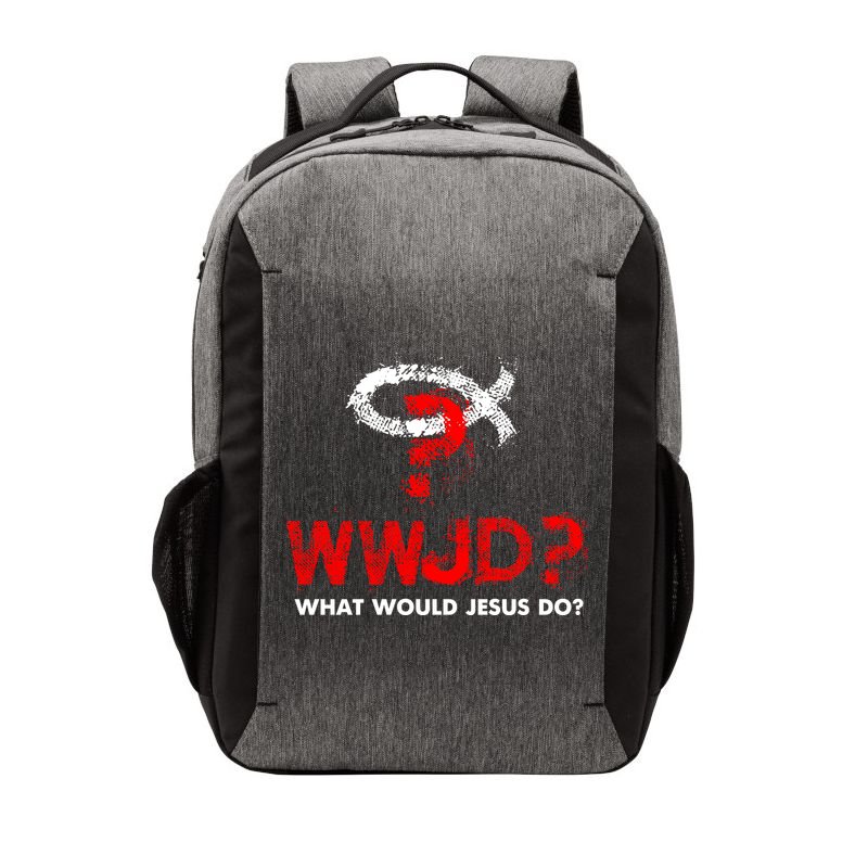 WWJD? What Would Jesus Do Vector Backpack