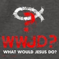 WWJD? What Would Jesus Do Vector Backpack