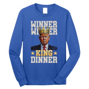 Winner Winner King Dinner Trump Long Sleeve Shirt