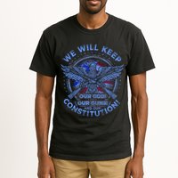We Will Keep Our God Guns And Constitution 2nd Amendment Tall T-Shirt