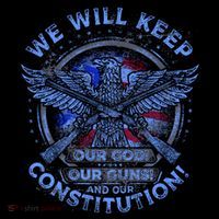 We Will Keep Our God Guns And Constitution 2nd Amendment Baby Bodysuit