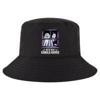 WeRe With Kamala Harris Scarry Halloween Ghost Vampire Cool Comfort Performance Bucket Hat