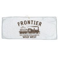 Wild West Locomotive Vintage Steam Train Large Microfiber Waffle Golf Towel