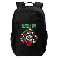 Womens Woman Life Freedom Iran Zan Zendegi Azadi Persian Daily Commute Backpack