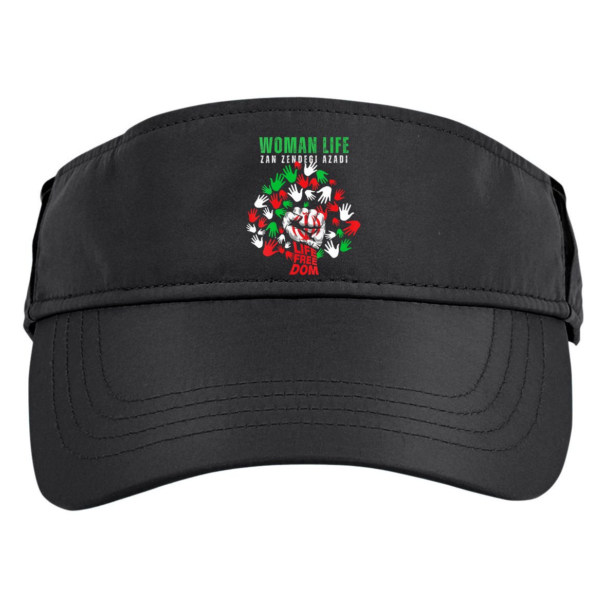 Womens Woman Life Freedom Iran Zan Zendegi Azadi Persian Adult Drive Performance Visor