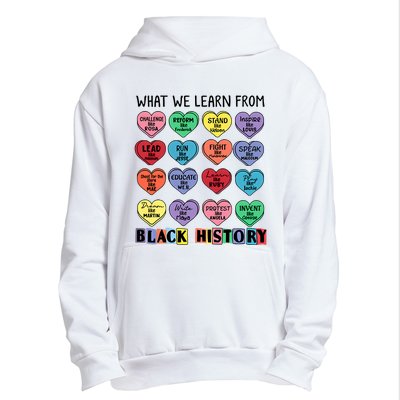 What We Learn From Black History Urban Pullover Hoodie