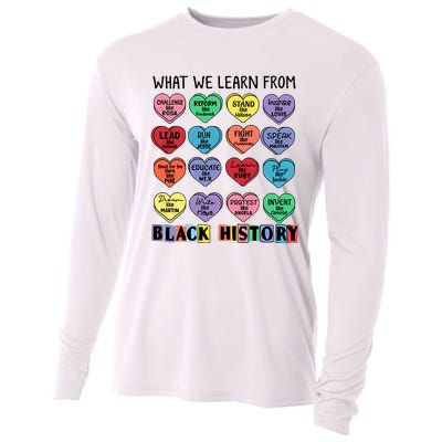 What We Learn From Black History Cooling Performance Long Sleeve Crew