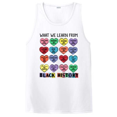 What We Learn From Black History PosiCharge Competitor Tank