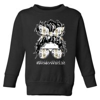 Welder Wife Life Definition Funny Welding Quote Welder Toddler Sweatshirt