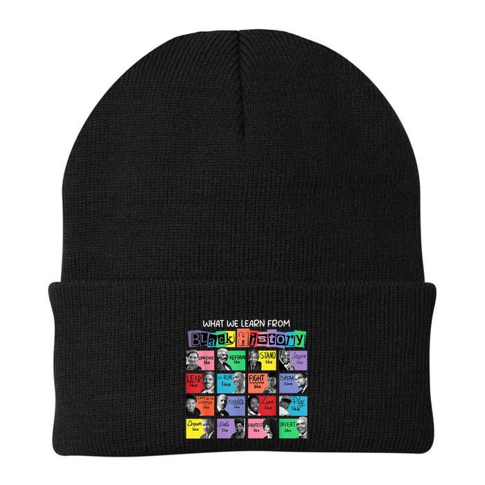 What We Learn From Black History Beanie