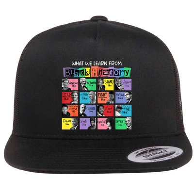 What We Learn From Black History Flatbill Hat