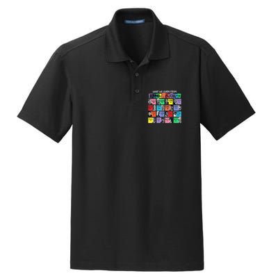 What We Learn From Black History Dry Zone Grid Polo
