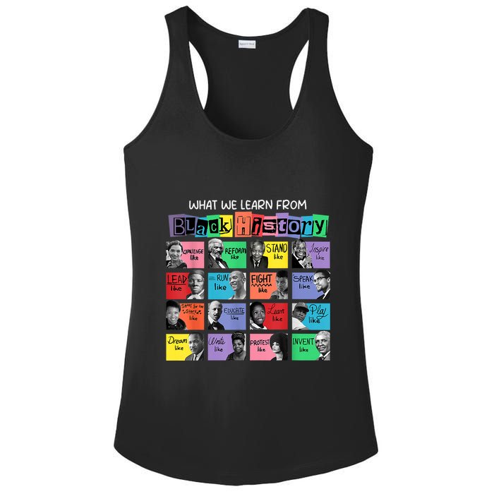 What We Learn From Black History Ladies PosiCharge Competitor Racerback Tank