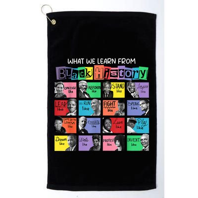 What We Learn From Black History Golf Towel