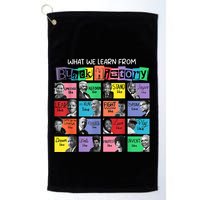 What We Learn From Black History Golf Towel