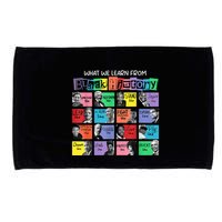 What We Learn From Black History Microfiber Hand Towel