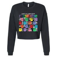 What We Learn From Black History Cropped Pullover Crew