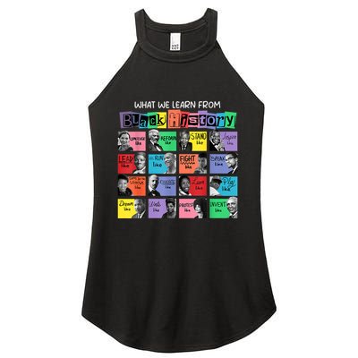What We Learn From Black History Women's Perfect Tri Rocker Tank
