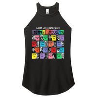 What We Learn From Black History Women's Perfect Tri Rocker Tank