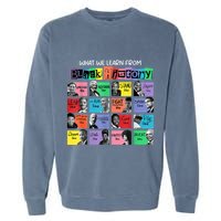 What We Learn From Black History Garment-Dyed Sweatshirt