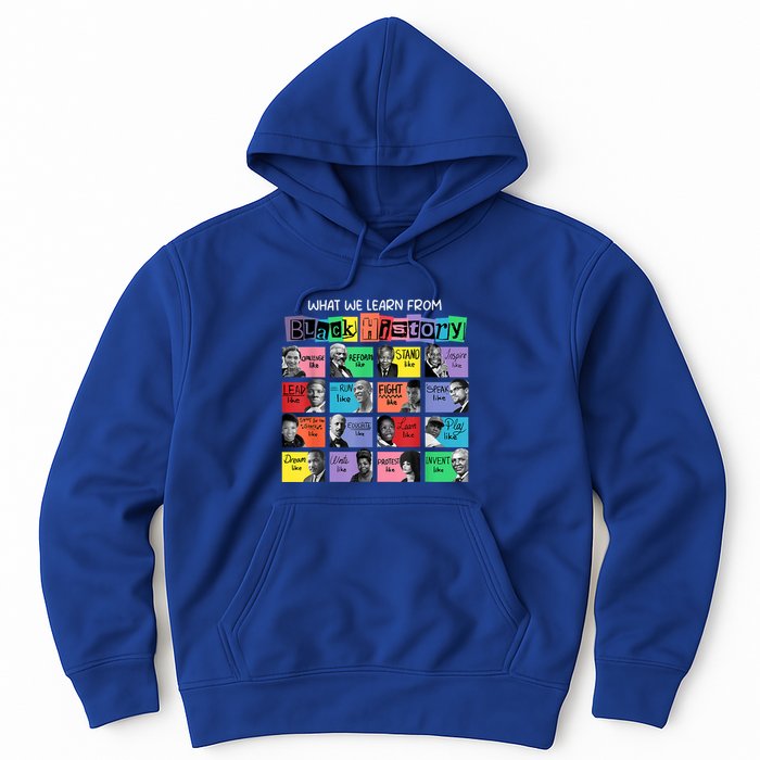 What We Learn From Black History Hoodie