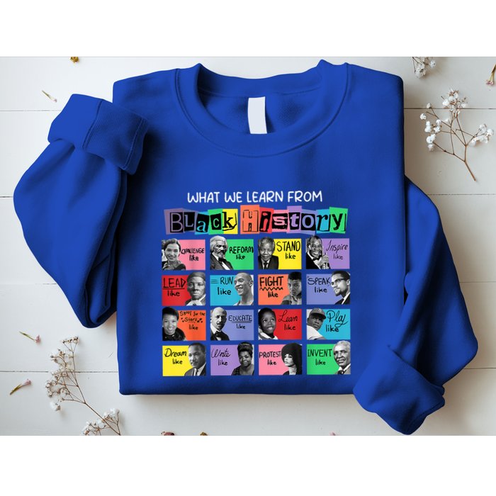 What We Learn From Black History Sweatshirt