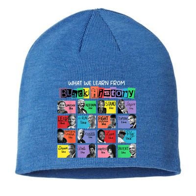 What We Learn From Black History Sustainable Beanie