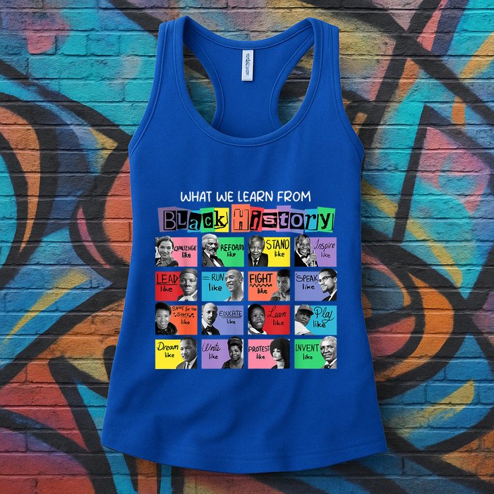 What We Learn From Black History Womens Tank Top